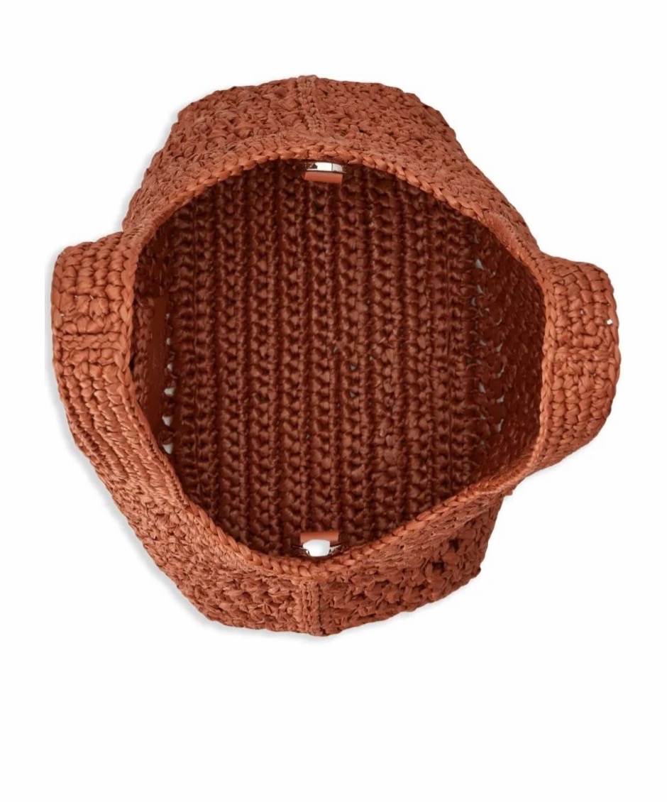 Tod's 女士 草編和皮革迷你購物袋 25cm*12cm*21cm