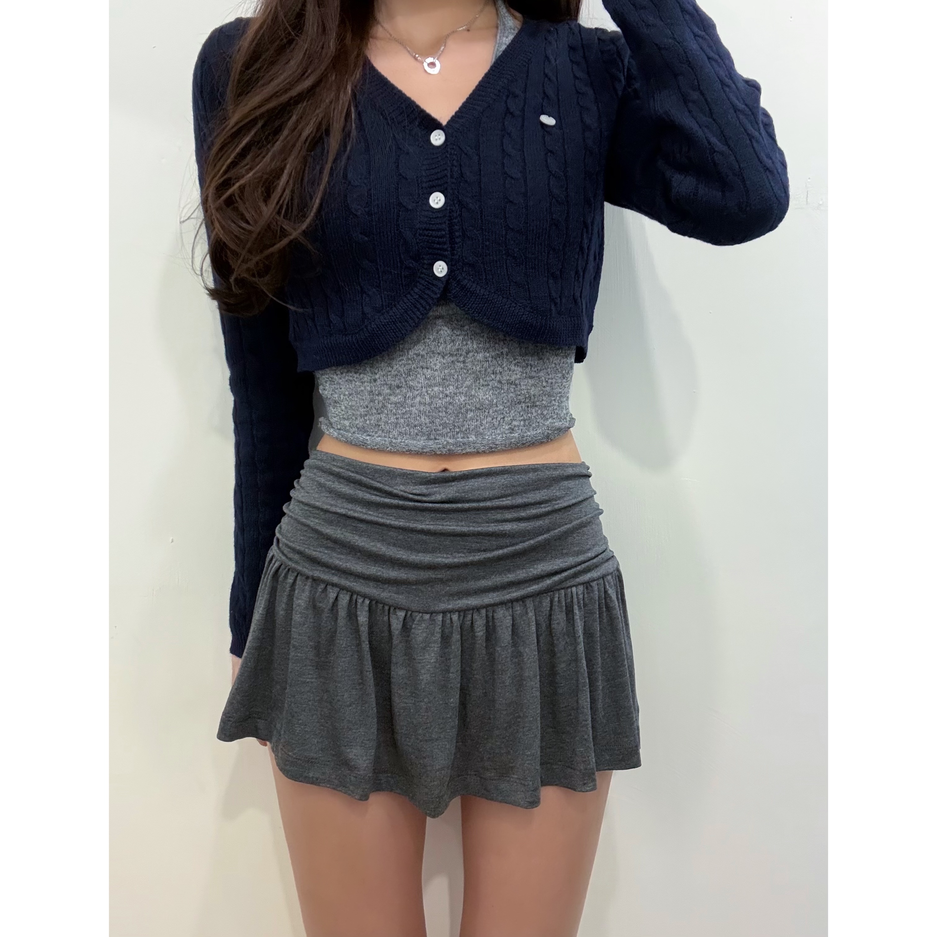 新品價3月26截🖤《IHEM CROP OUTER》 2603S
