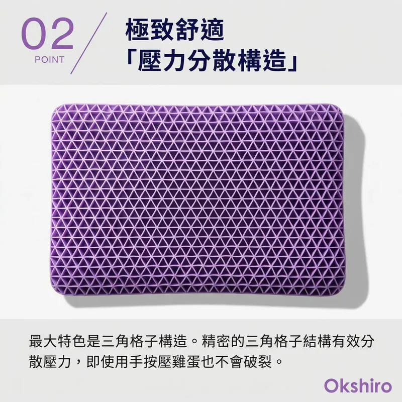 日本🇯🇵Okshiro 革命性 | 創新深睡枕頭，失眠剋星【9/6 截單，預計 :9月中至尾發貨】