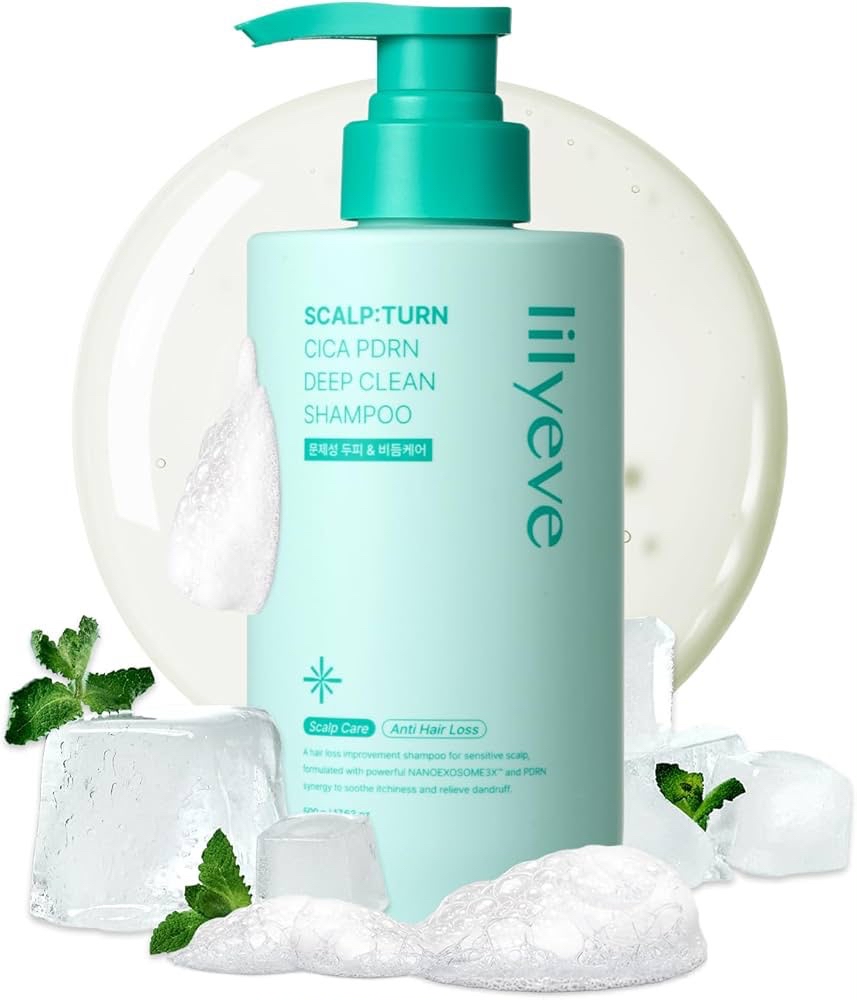 Lilyeve Scalp:Turn CICA PDRN 深層清潔防脫髮洗髮水500g