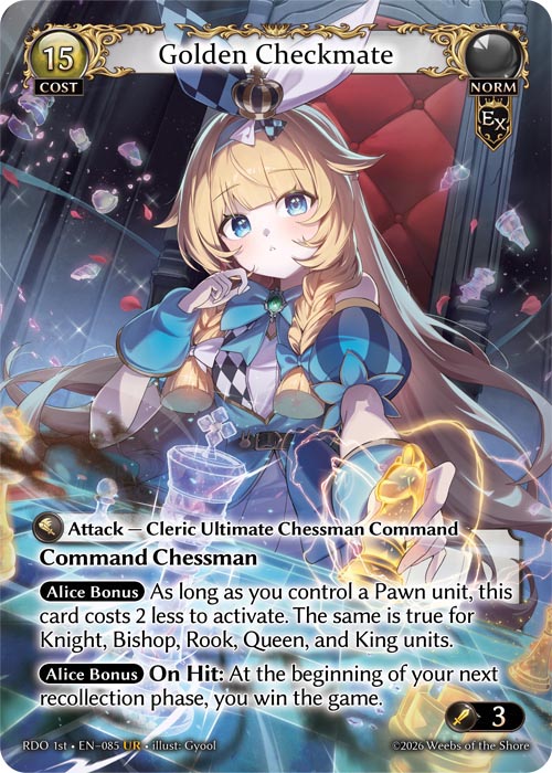 Golden Checkmate / RDO-085 (UR)