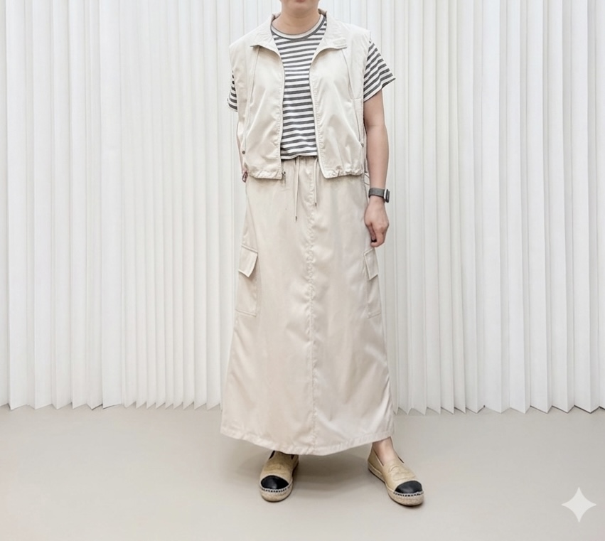 背心外套連裙3件套裝 M631 417124359 