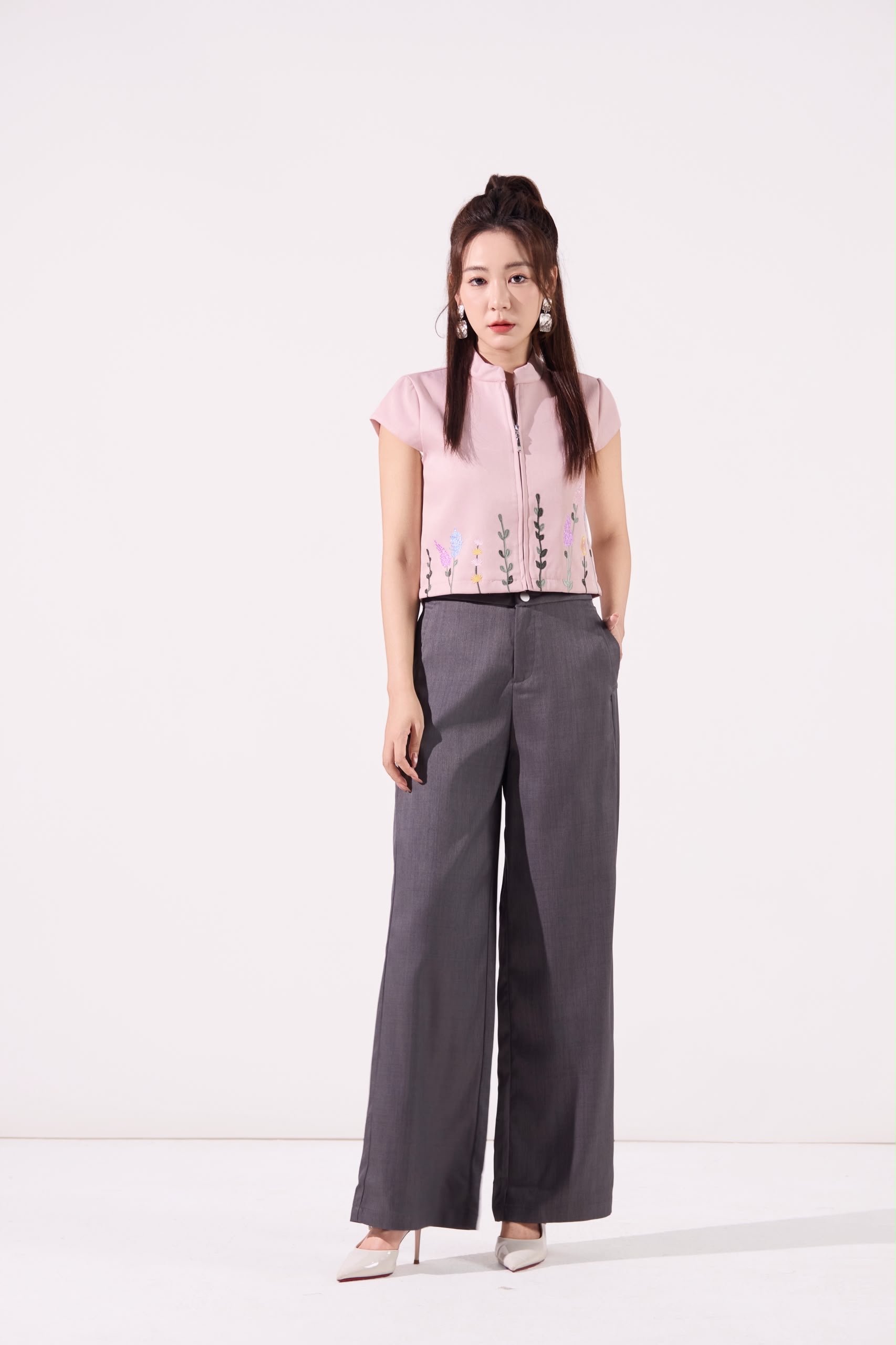 12241374 Elowen Tailored Maxi Skirt