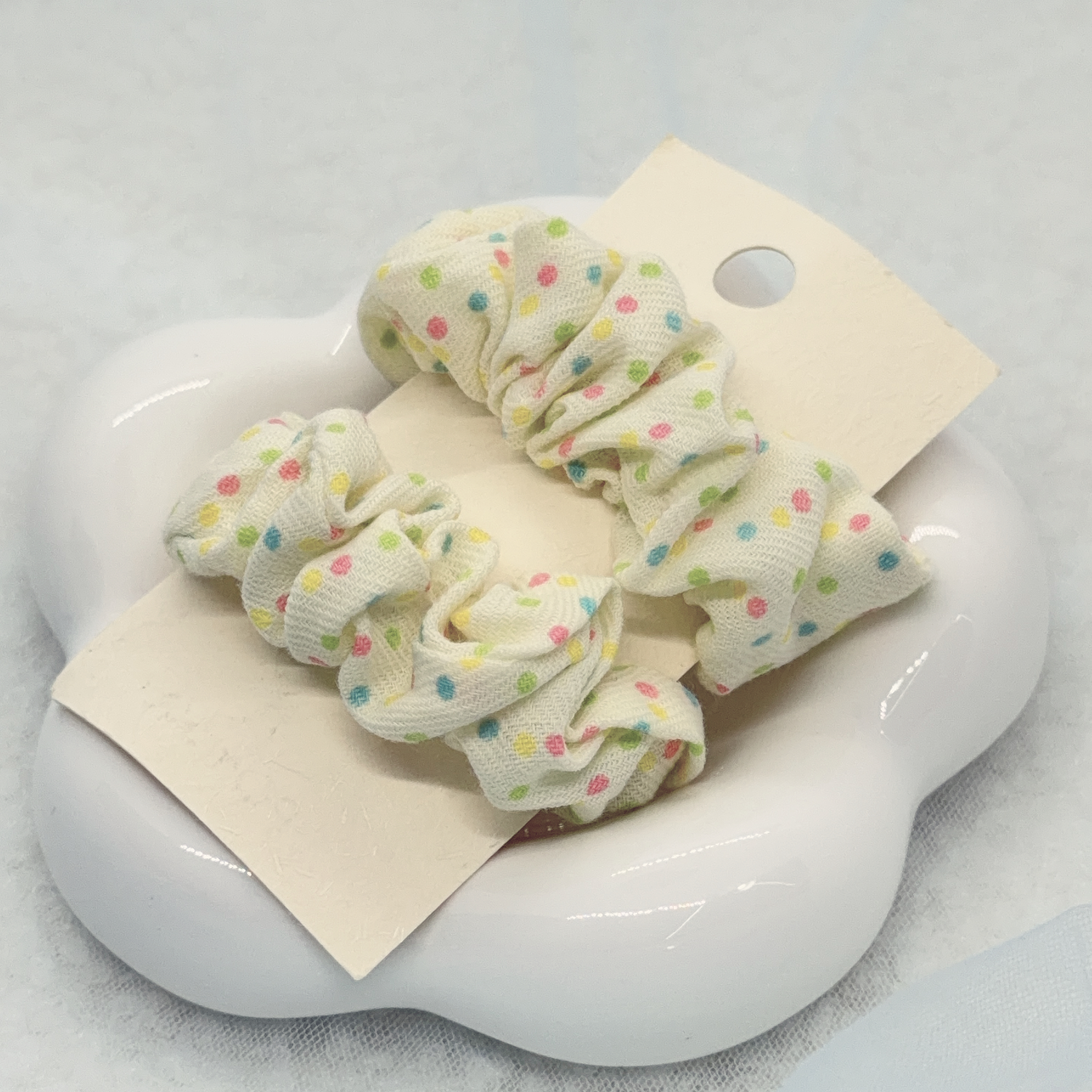迷你布髮圈 (約5cm) (2pcs/set)