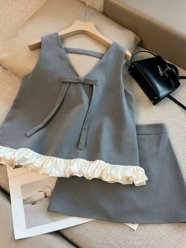 ST272香风背心套装