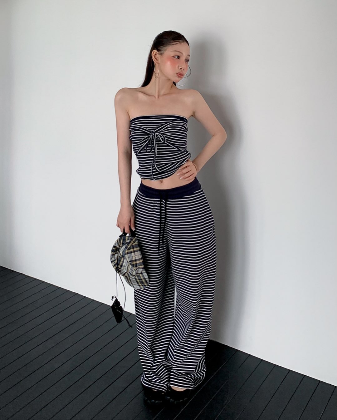 東大門女裝 | stripe pants