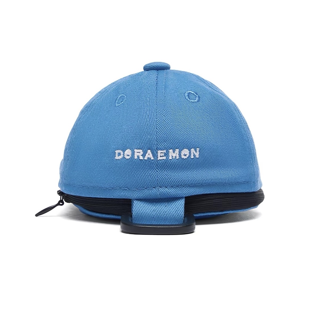 [訂購] 多啦A夢New Era Cap帽造型鎖匙扣 拉鏈袋｜Doraemon New Era