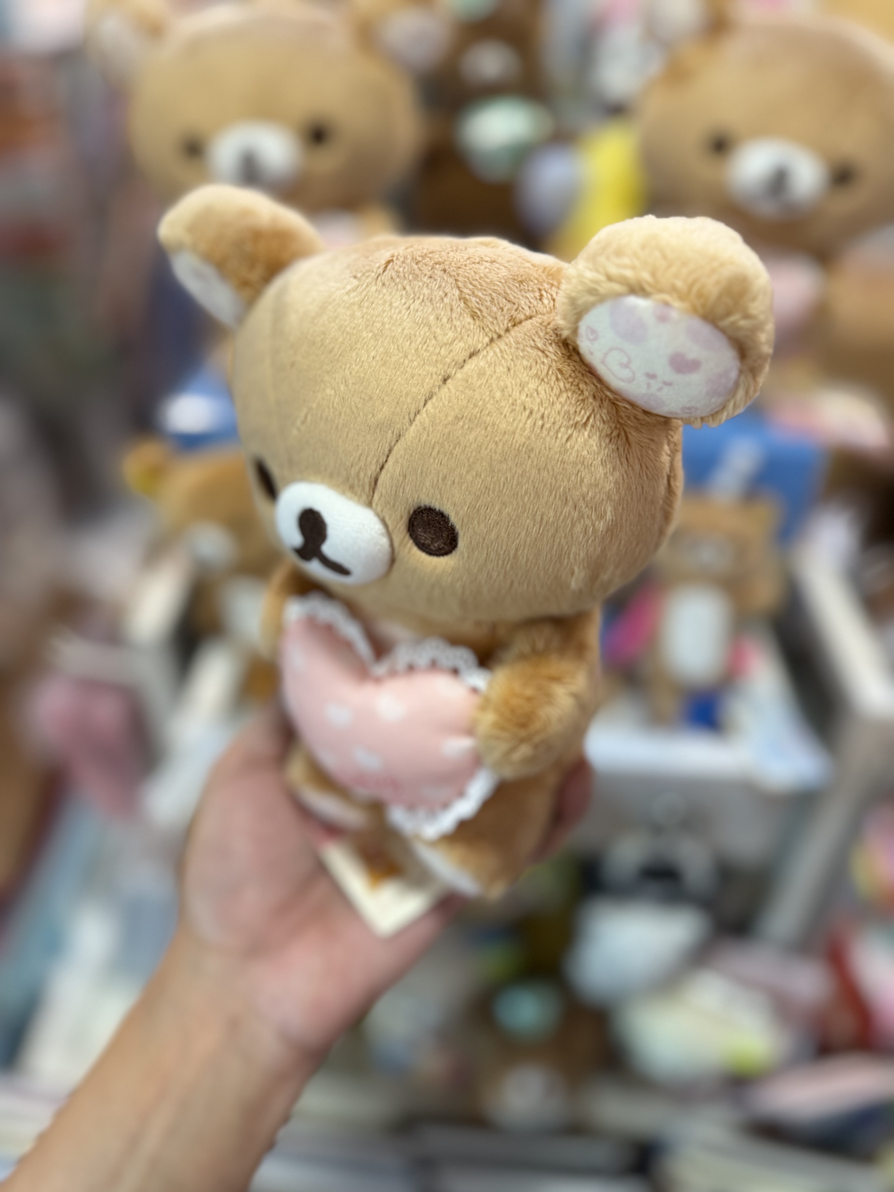 《現貨》全新San-x心心系列rilakkuma公仔