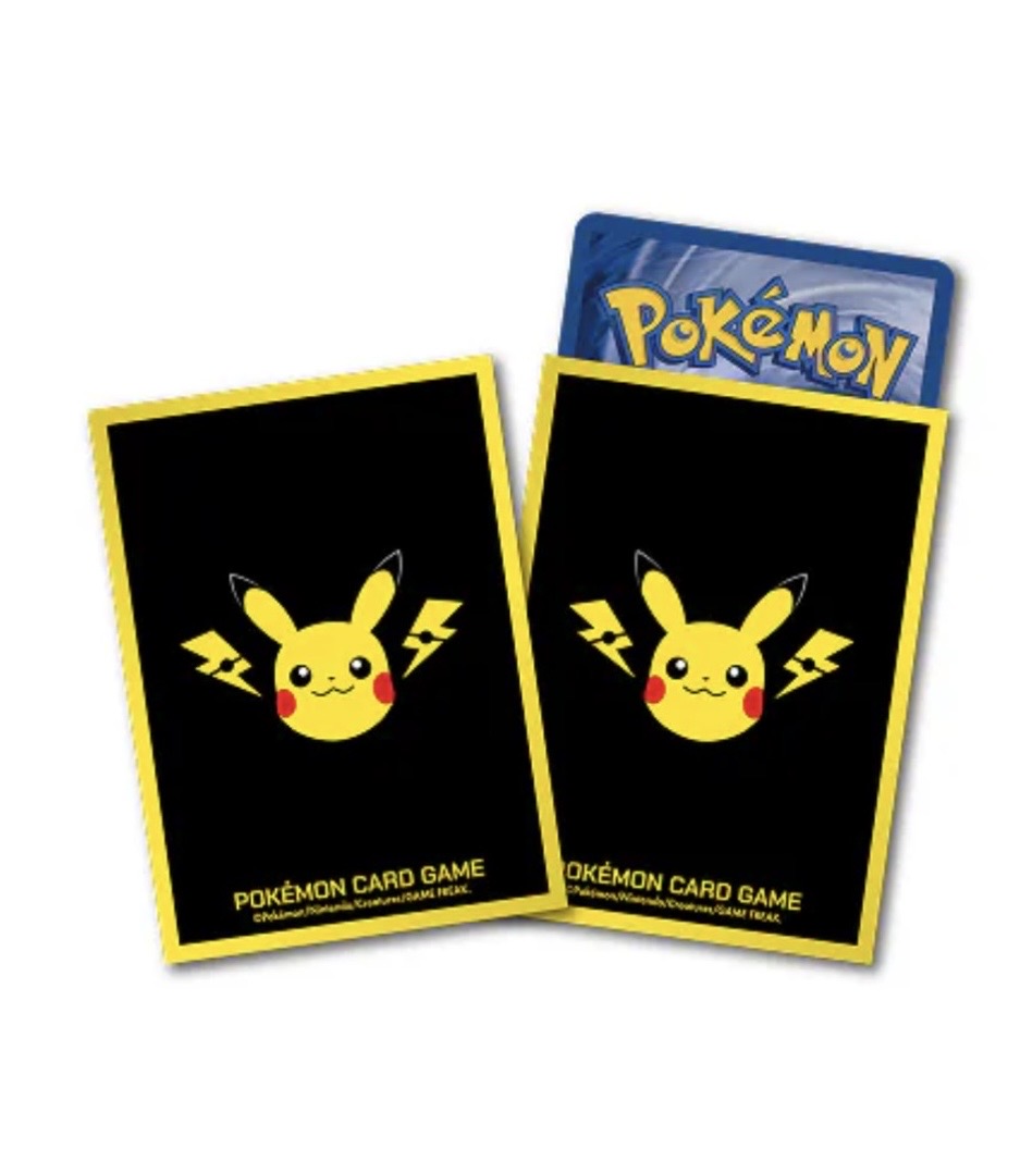 POKEMON TCG日版比卡超與打雷卡套 （64pc）