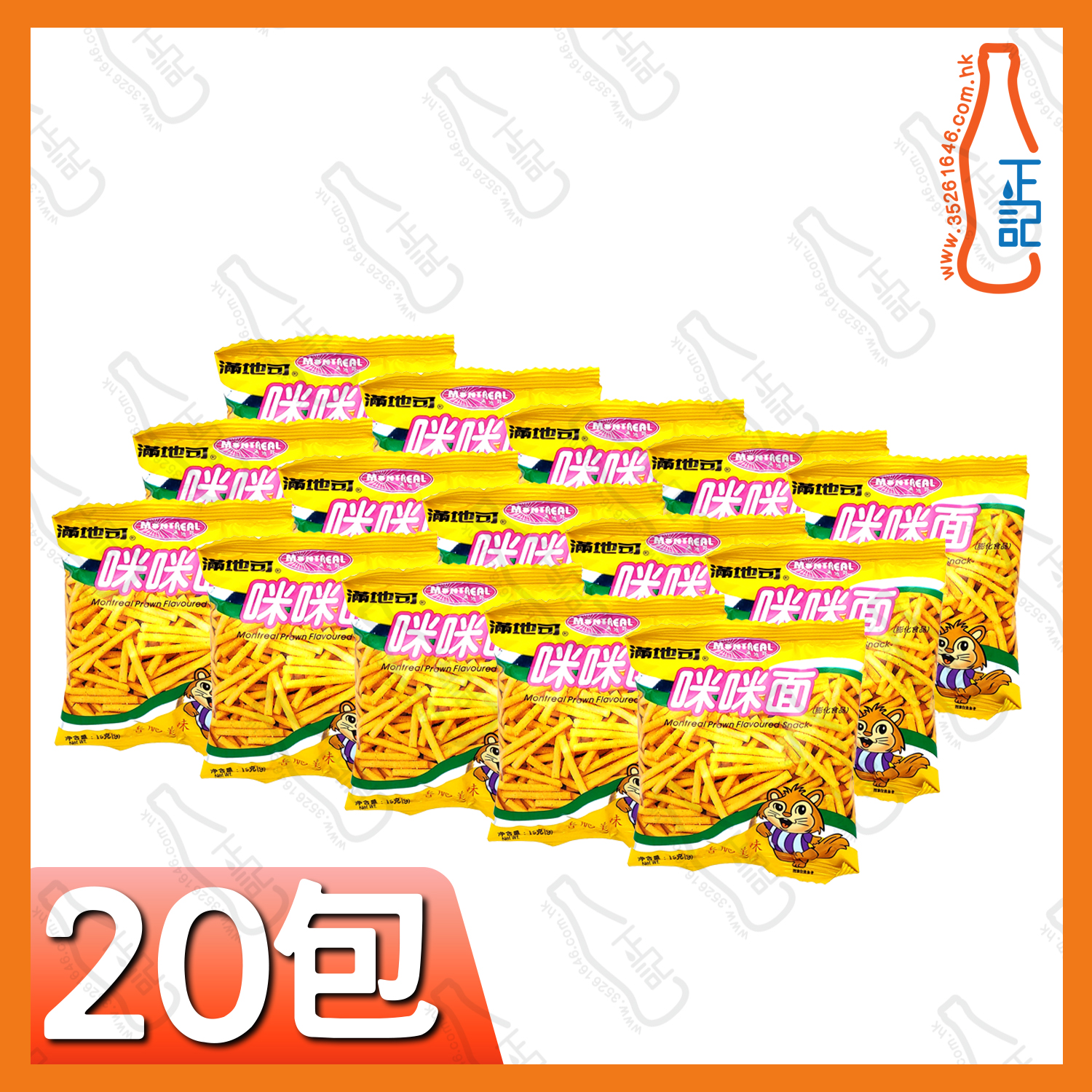 ==時興隆 滿地可 咪咪麵 15g x 20小包 /袋