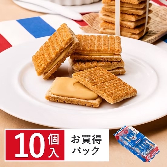 日本🇯🇵直送@限時預購🔛Sugar butter tree焦糖布丁糖烤牛油夾心脆餅10入袋裝