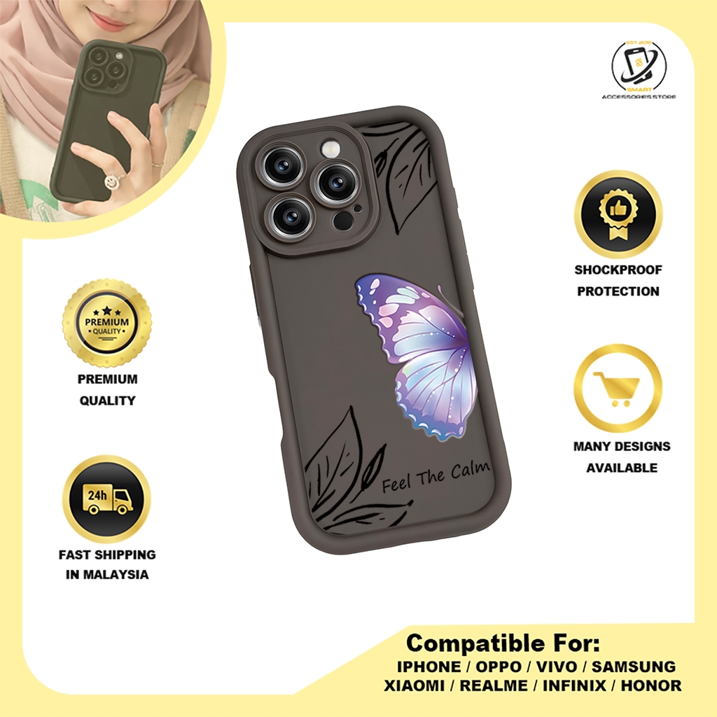 TPU DESIGN CASE PHONE FOR HONOR - DESIGN BUTTERFLY H