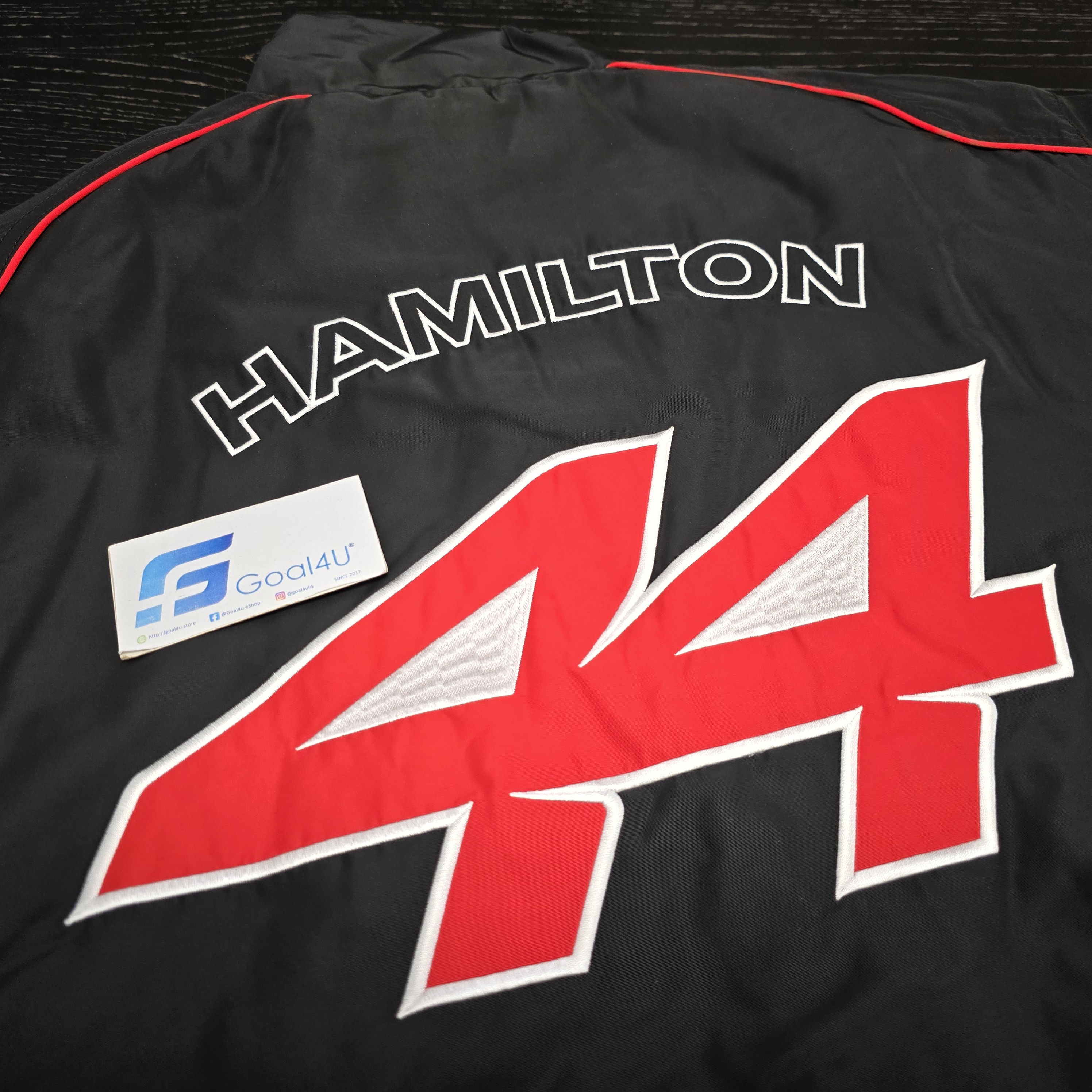 🏎️ 傳奇降臨 F1 Scuderia Ferrari 法拉利車隊咸美頓車手外套 701238269-LH