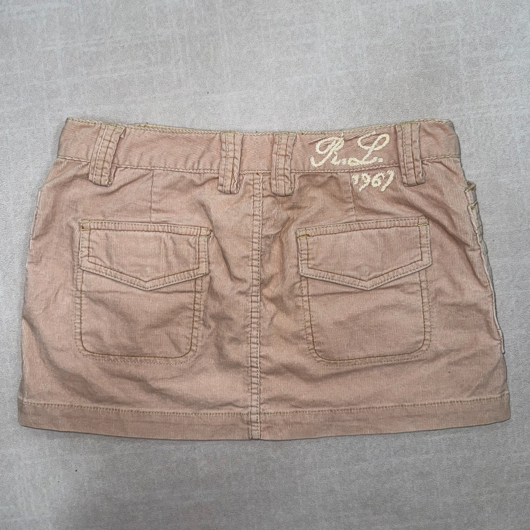 1967s Polo Relph Lauren Pink Denim Skirt