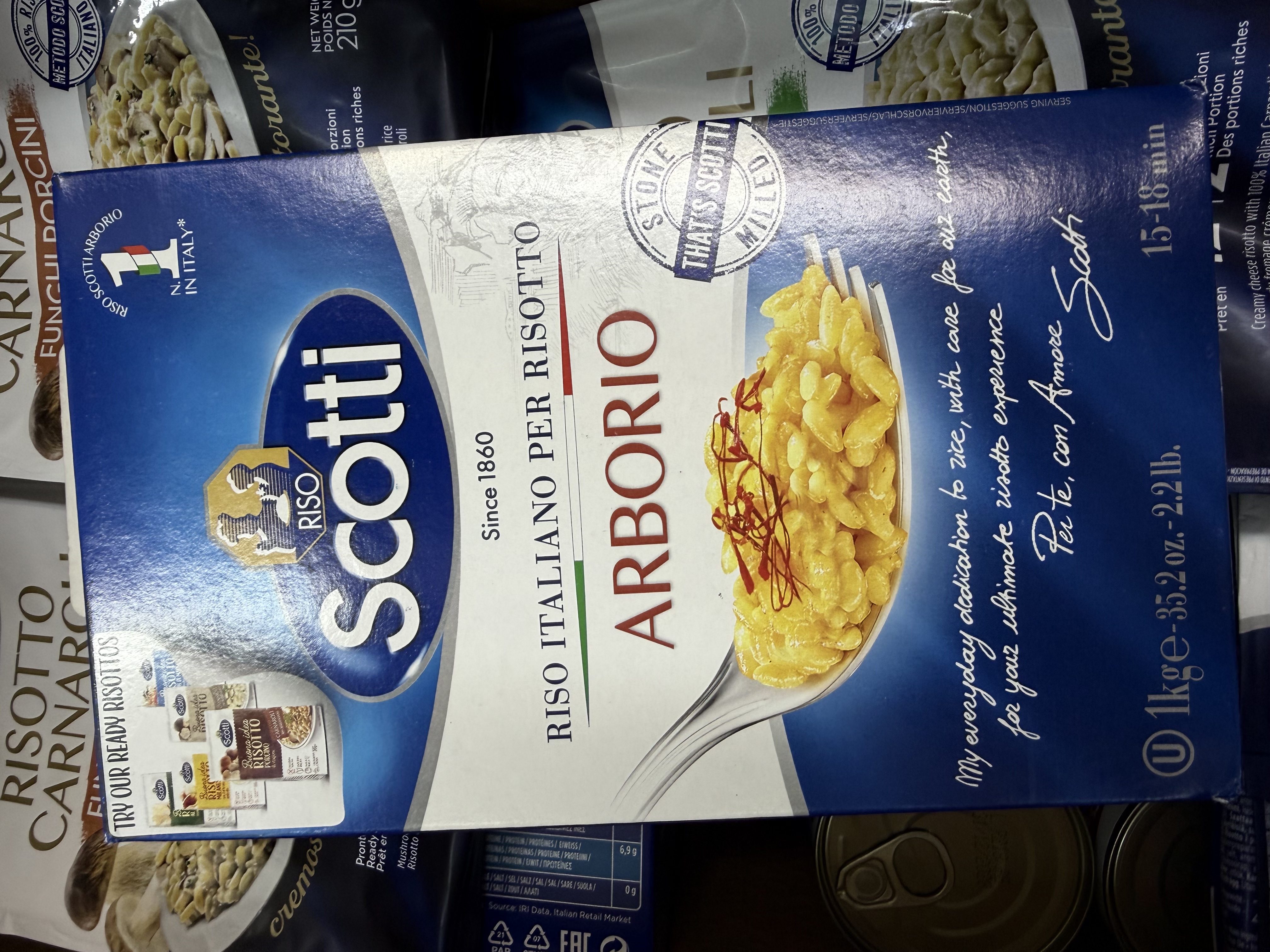 意大利史葛牌特級意大利米 Italian Scotti Superfino Risotto 1kg