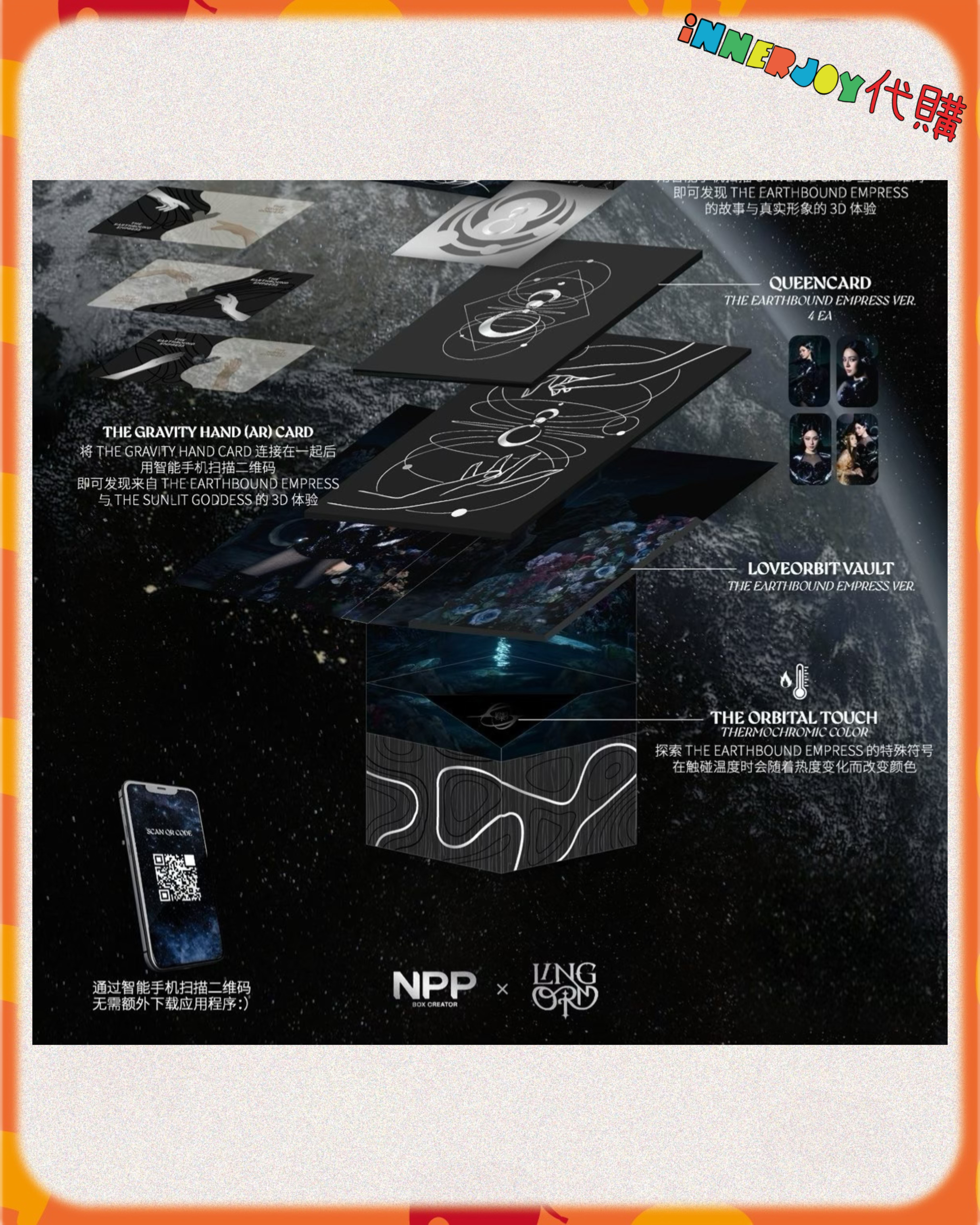 每日一截✨預購 | LingOrm - NPP x LINGORM LOVEBOX 系列🌌 三重心動收藏盒💓