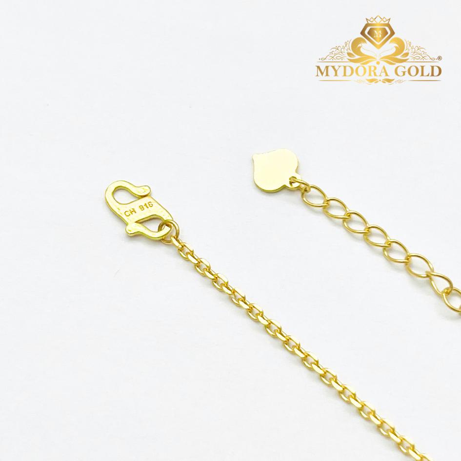 MYDORA Rantai Tangan Fesyen Safety Pin + Love Gemuk Series l EMAS 916/22K