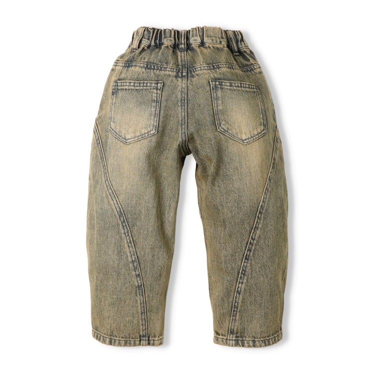 🆕【⭐訂購⭐】🇯🇵日本直送🌀Daddy Oh Daddy 仿舊 繭型牛仔褲 #baggyjeans🌀[ELEA-0010][260601]