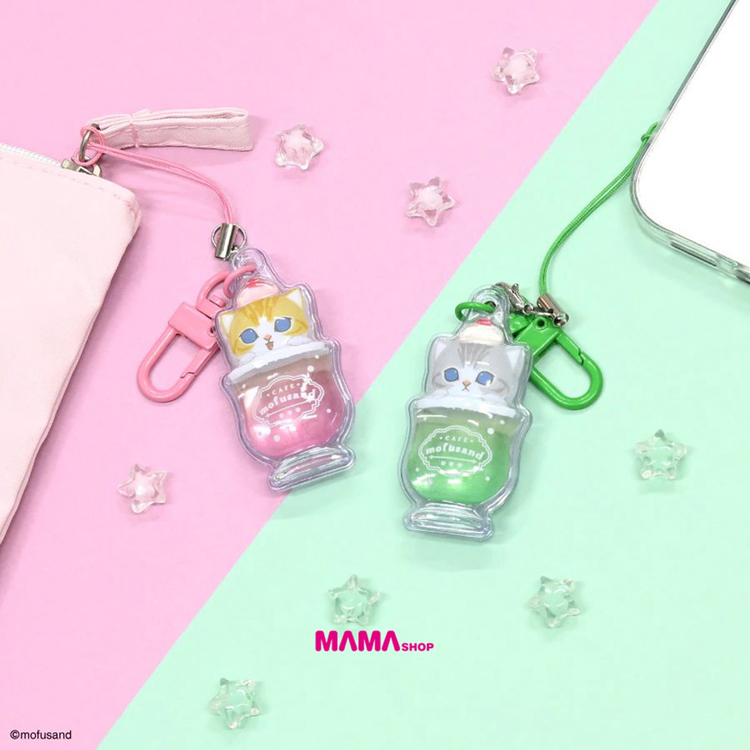 日本直送Mofusand bubble pop charm