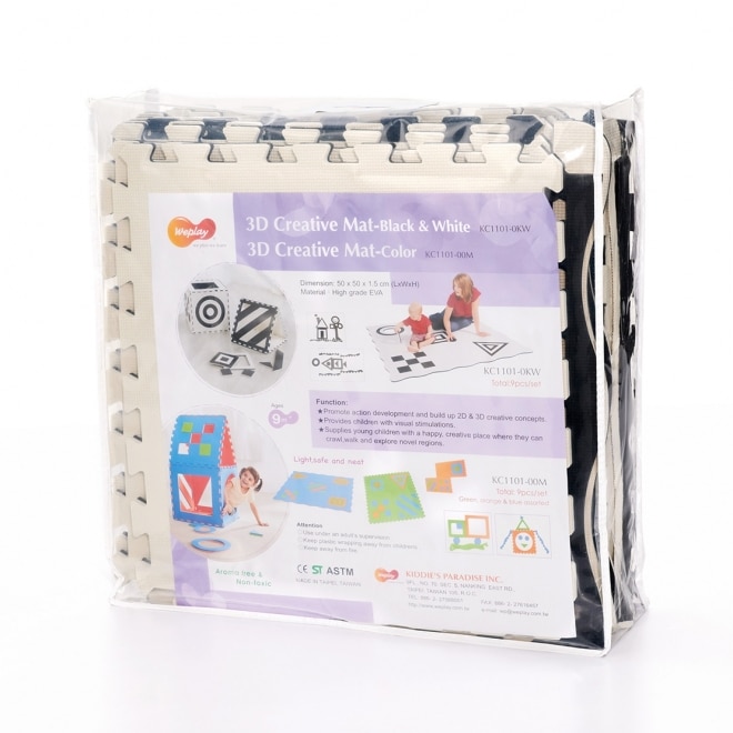 (F0559) WEPLAY 創意遊戲墊-黑白