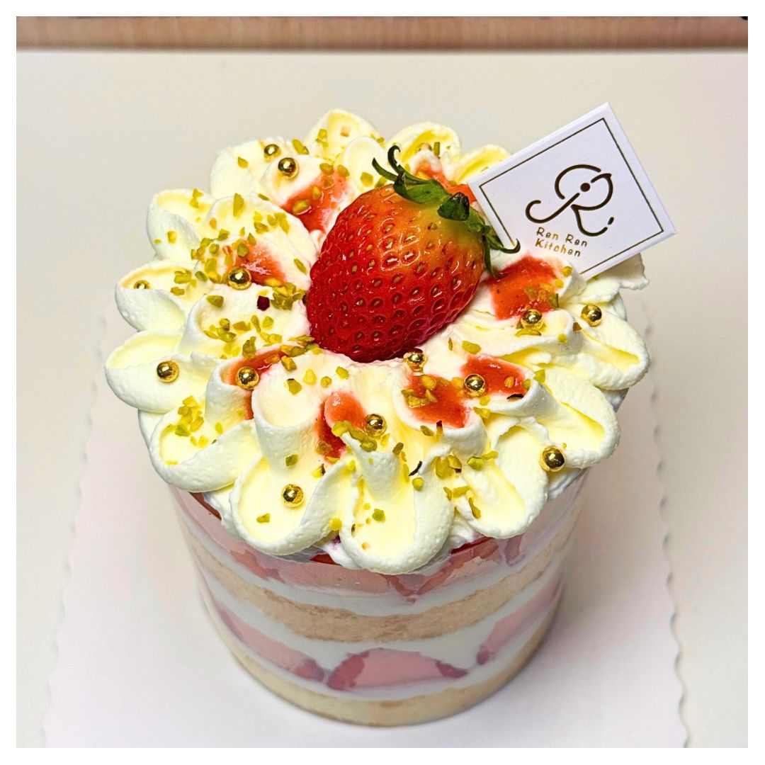 甜美士多啤梨蛋糕