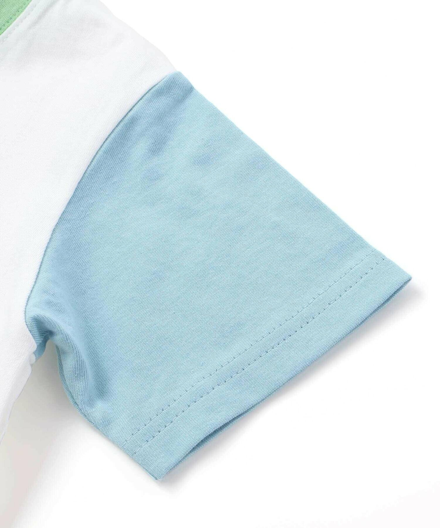 🇯🇵預訂 日本直送🇯🇵Slap Slip x 好餓的毛毛蟲系列印花口袋拼色短袖T恤