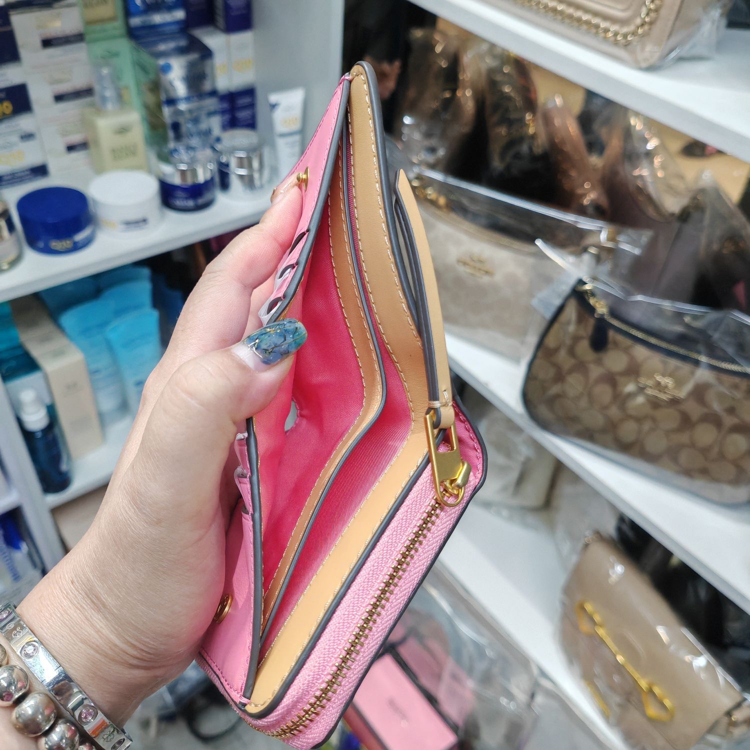 *🇺🇸美國直送Tory Burch 粉色銀包*