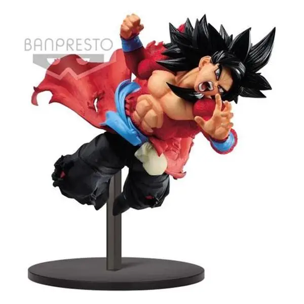 Banpresto, Super Dragon Ball Heroes (SDBH) 9th Anniversary Figure: Super Saiyan 4 Xeno Son Goku (Red)