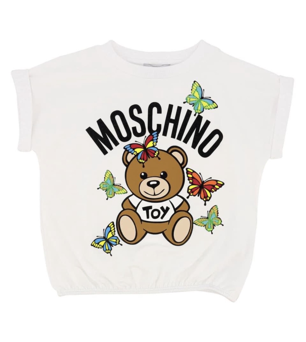 Moschino Kids  珠片蝴碟熊 sz 12