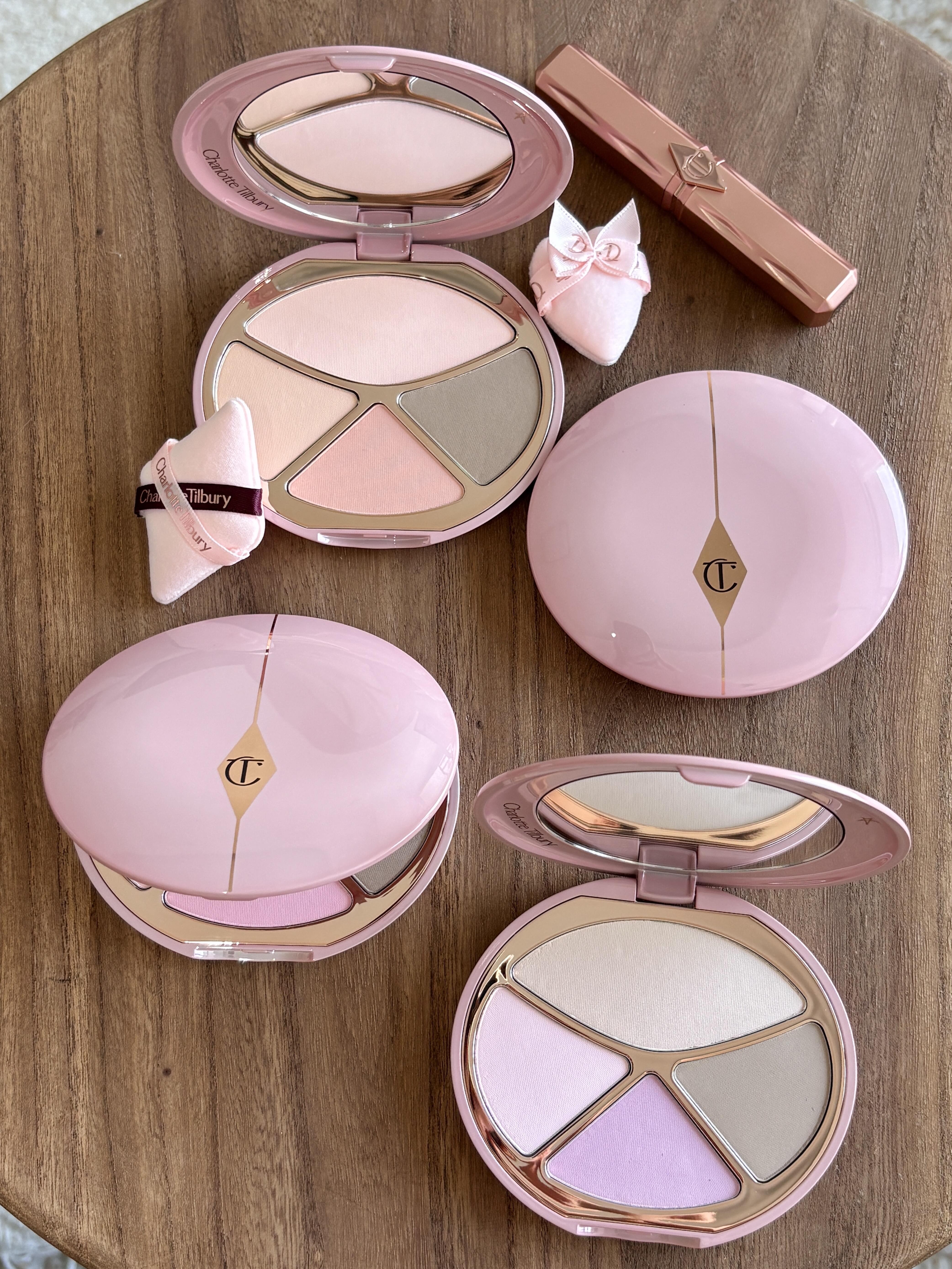 🆕新品！ Charlotte Tilbury CT 四季頰彩盤面部綜合一體盤 胭脂高光修容盤PILLOW TALK SOFT BLOOM SEASONS FACE PALETTE