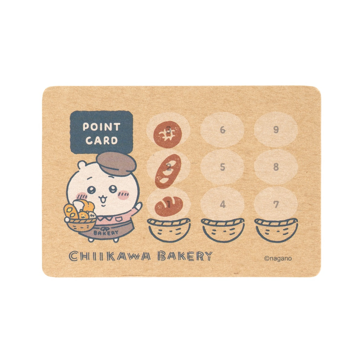 🎀【預訂】Chiikawa Bakery 麵包店積分卡盲盒