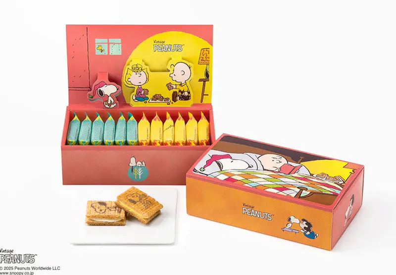 Sugar Butter Tree x Peanuts 原味&蜂蜜紅薯奶油夾心餅 (紙盒) 12入