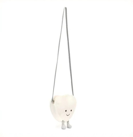 【英國】JellyCat Amuseables Cream Heart Bag