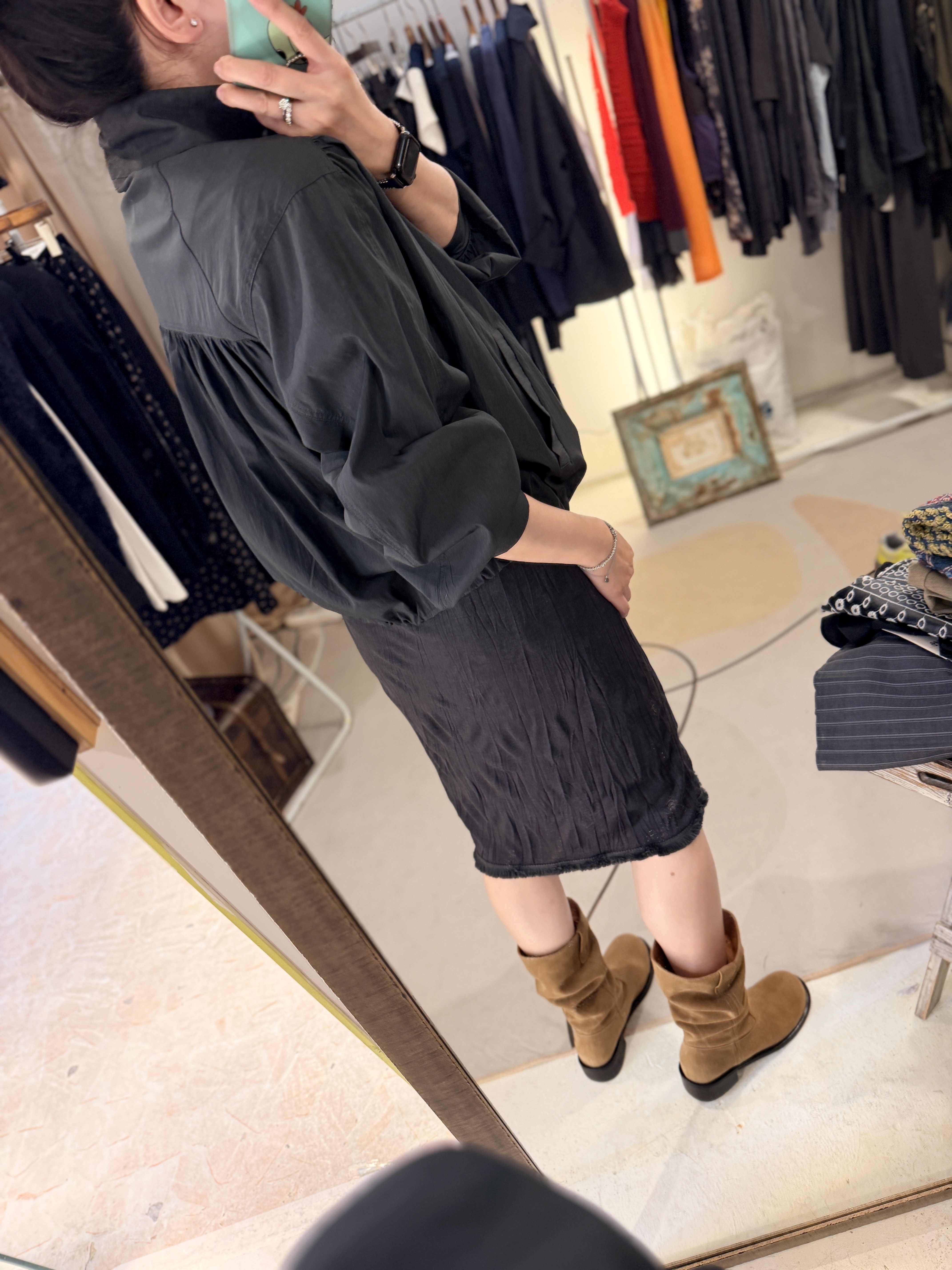 Button shirt jacket