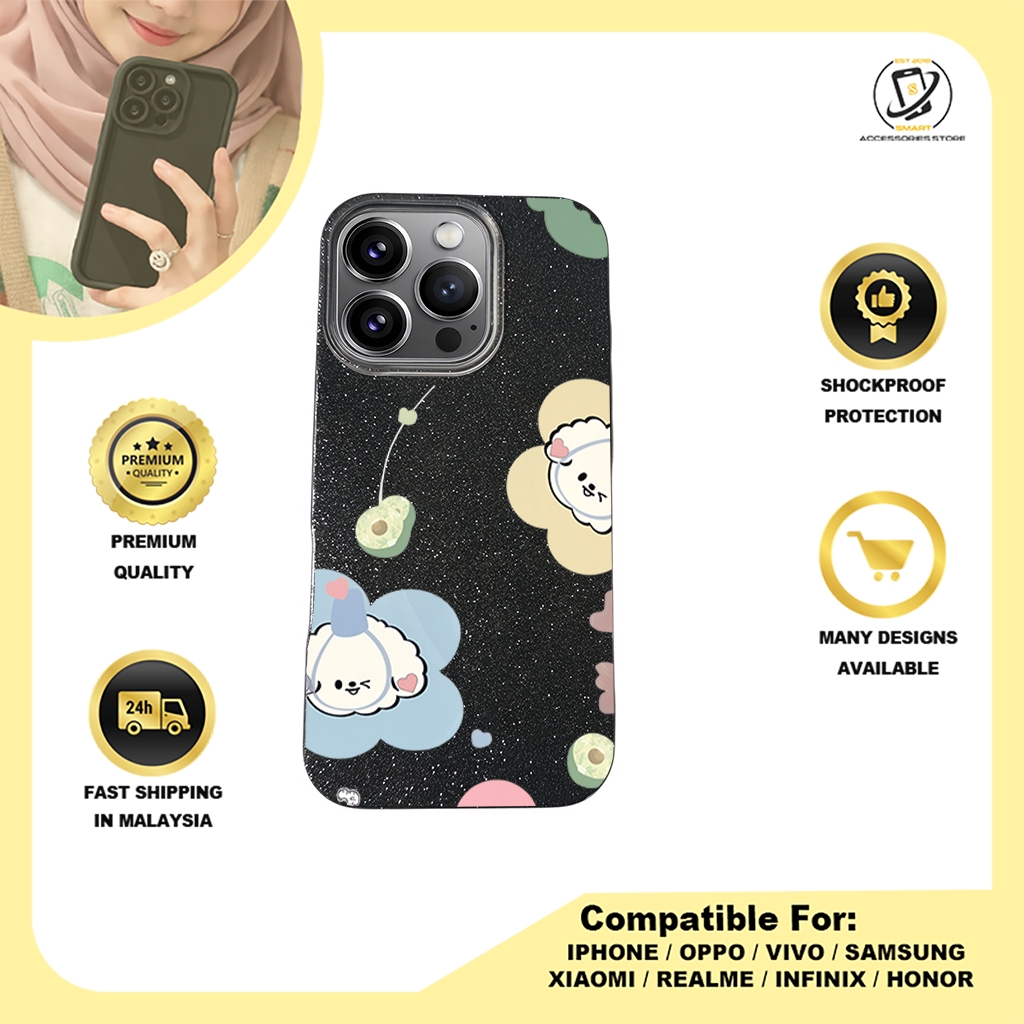 BLING CASE PHONE FOR IPHONE - DESIGN CUTE B