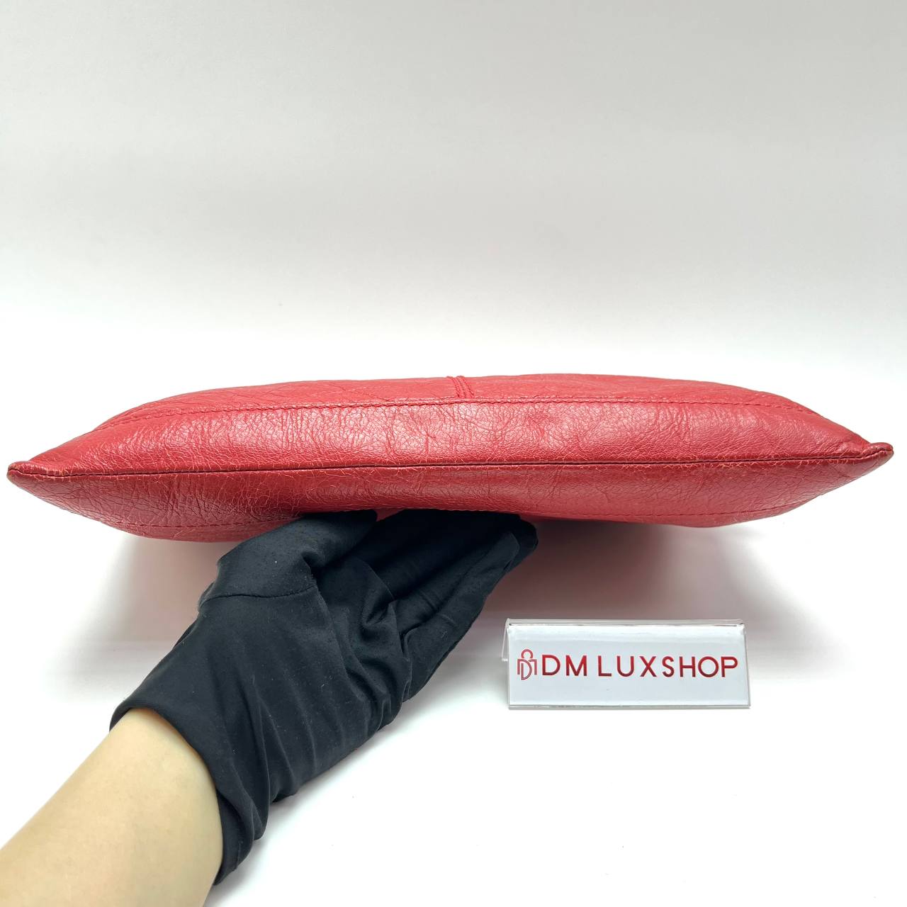 Balenciaga Red Clutch