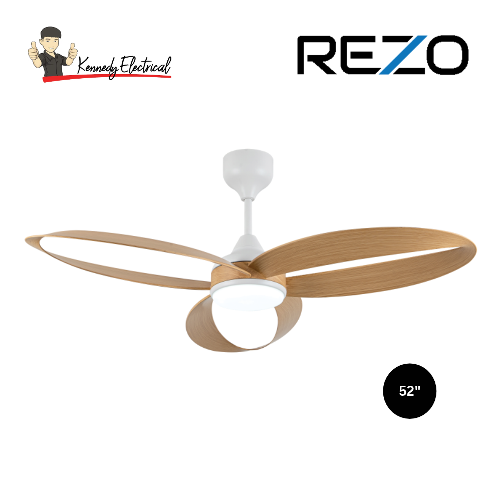 Rezo 52" Omega DC Motor LED Ceiling Fan (OMEGA52LED)
