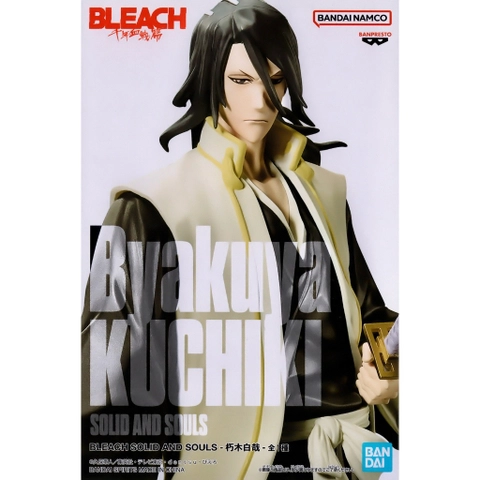 Banpresto, Solid and Souls Figure: Bleach, Byakuya Kuchiki 死神 巧木白哉