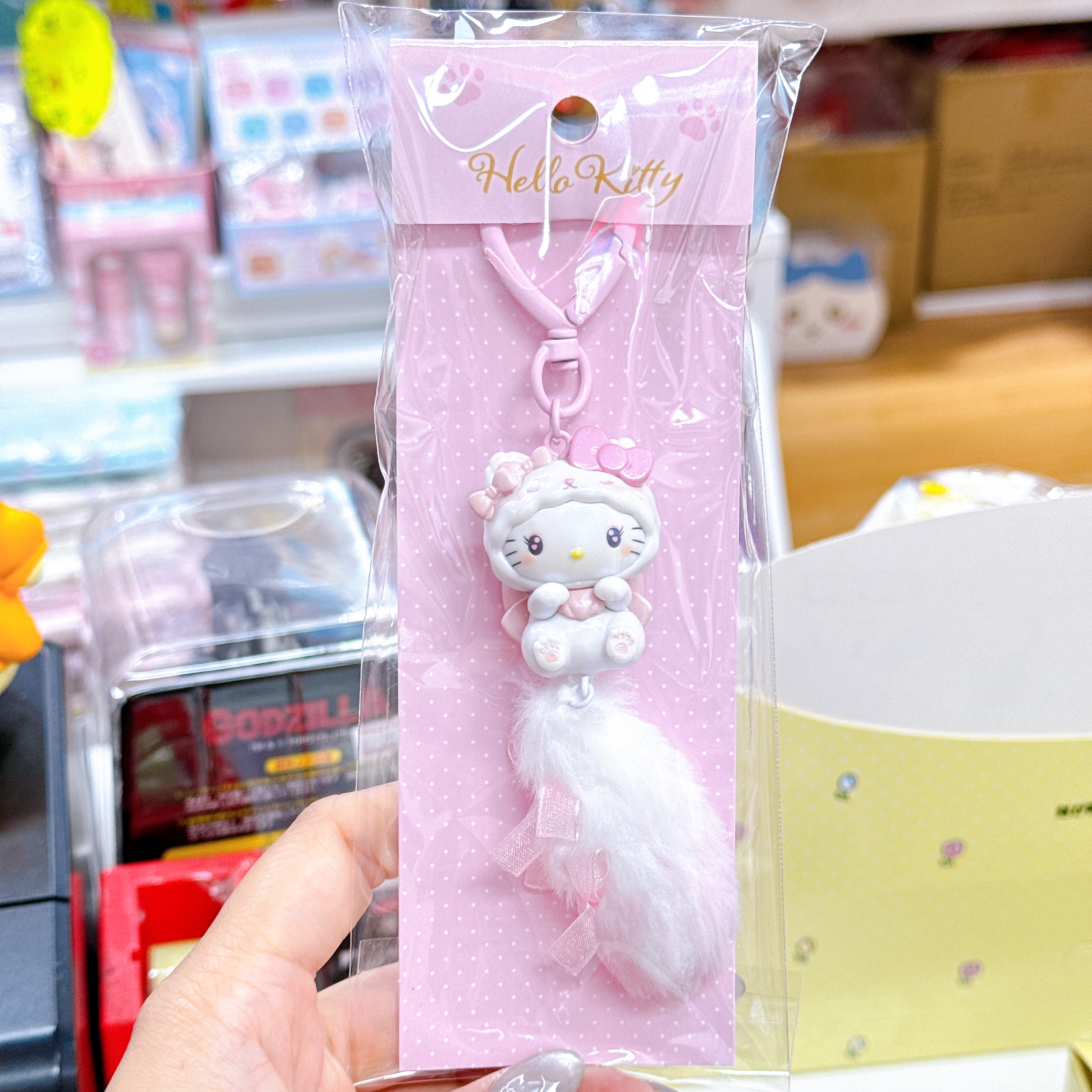 日本直送sanrio 貓貓系列電話繩