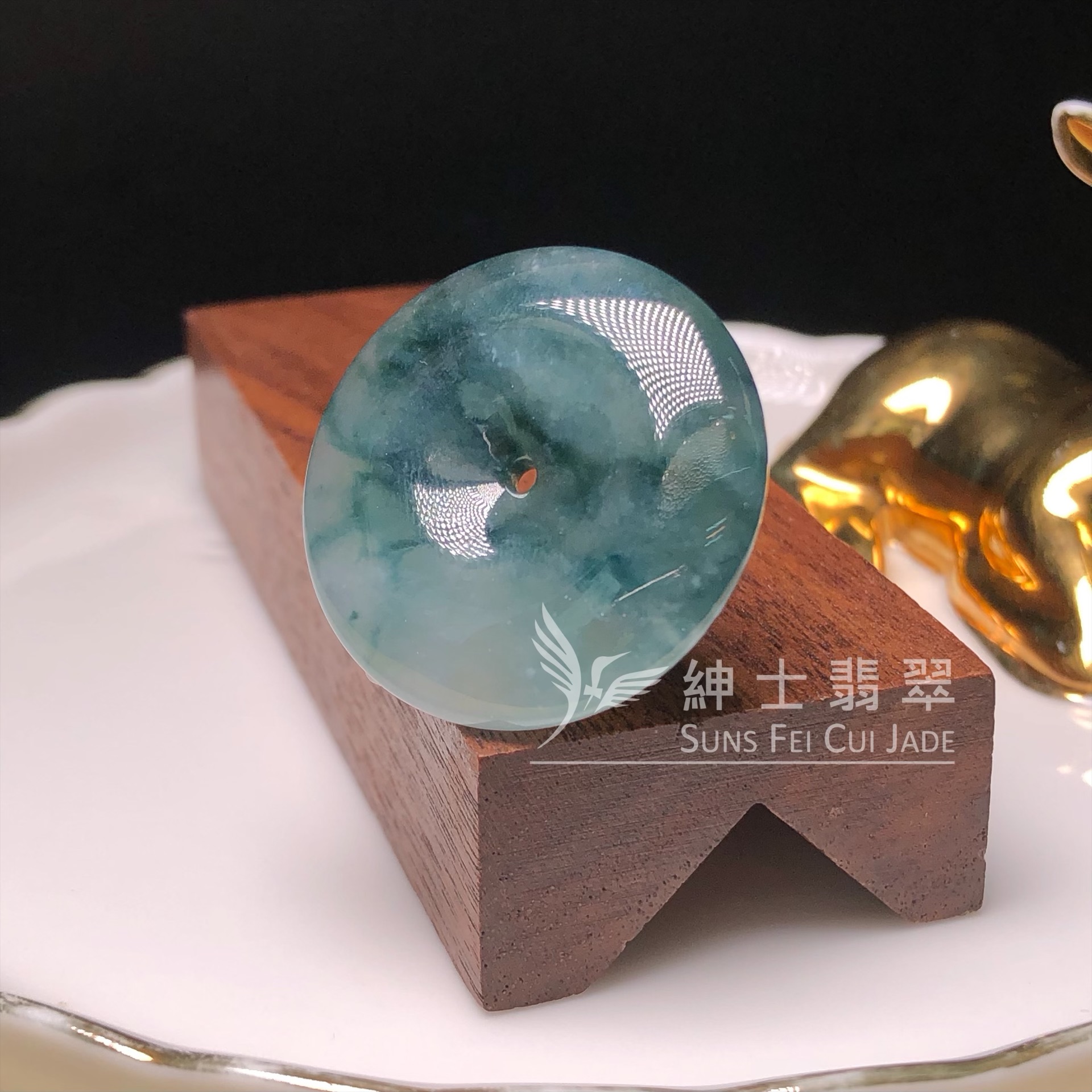 飄花平安扣 B08493