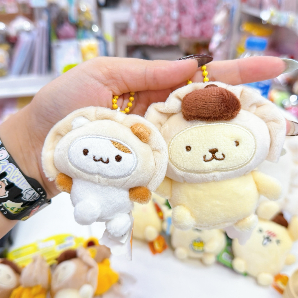 韓國直送韓國限定布甸狗餃子店Pop Store 30周年 限定周邊商品 對裝公仔掛飾