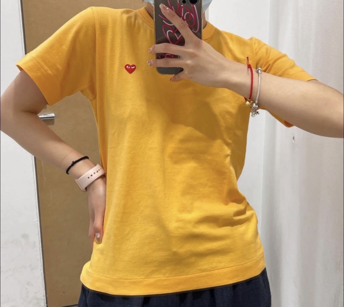 日本🇯🇵play mini 心心經典短袖tee❤️‍🔥S 碼