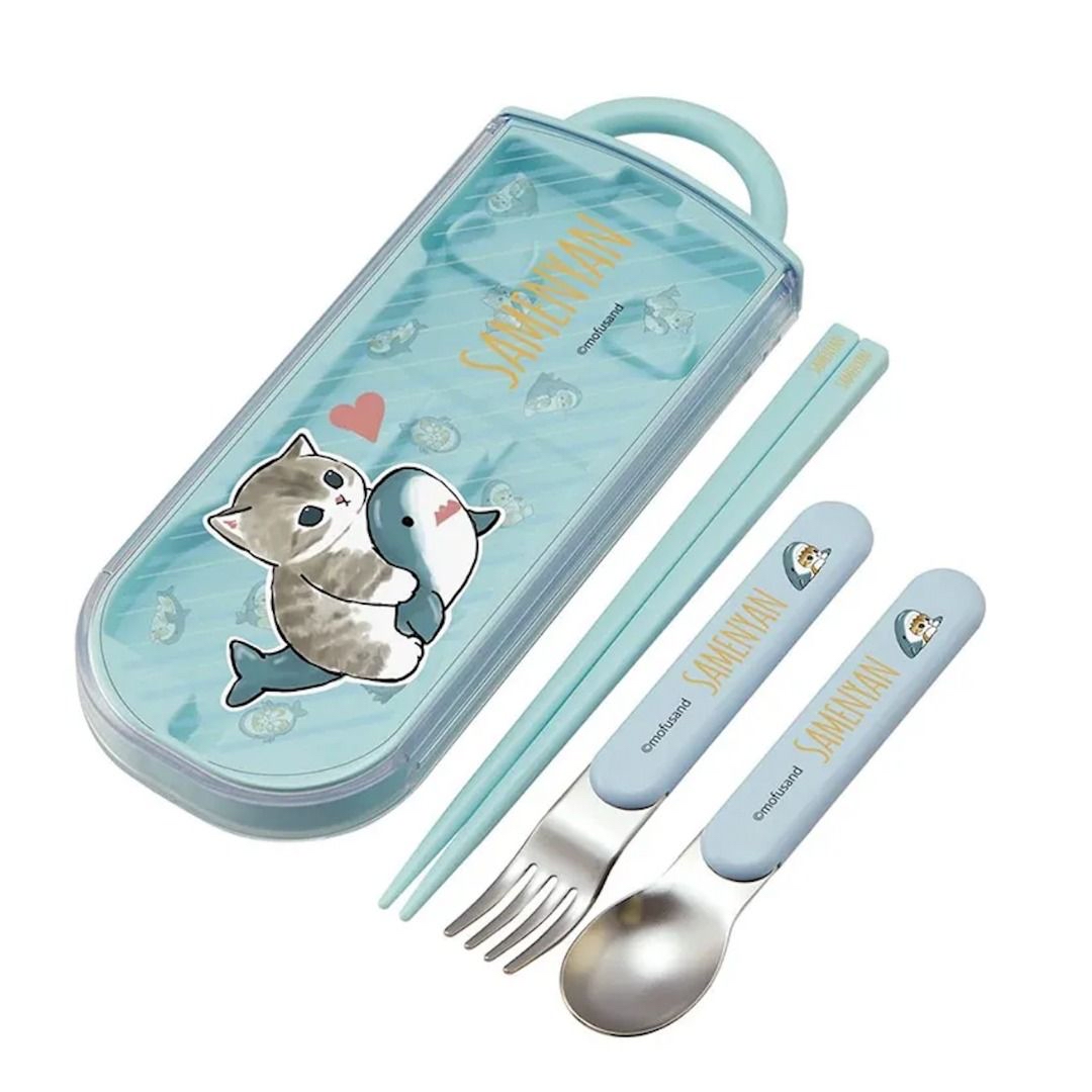 現貨🇯🇵Skater銀離子抗菌筷子連收納盒兒童餐具套裝