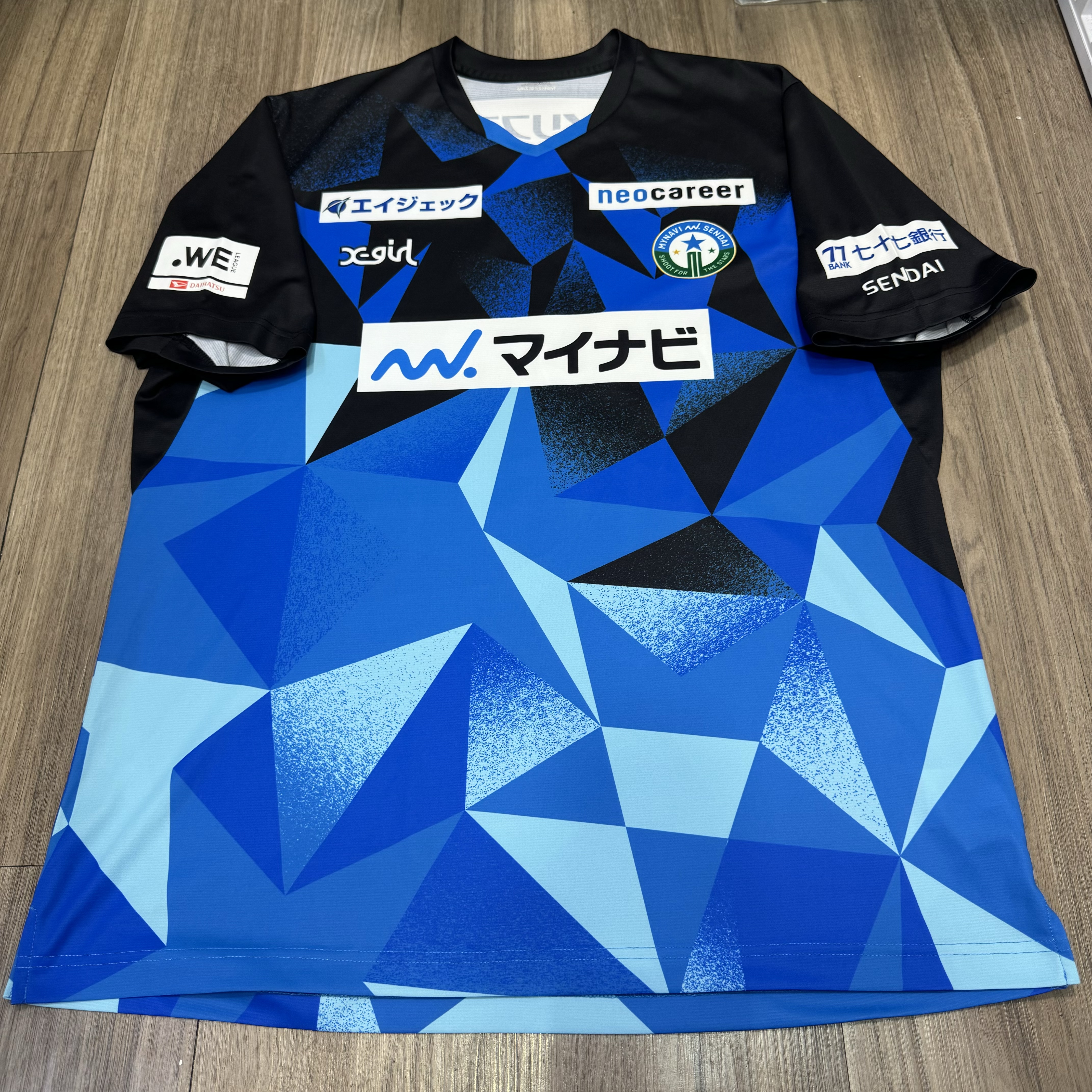 Mynavi Sendai Ladies 25/26 home shirt #5 Kunitake