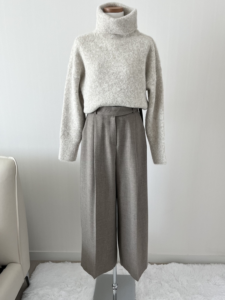 The Souffle Soft Sweater (Blue Grey)