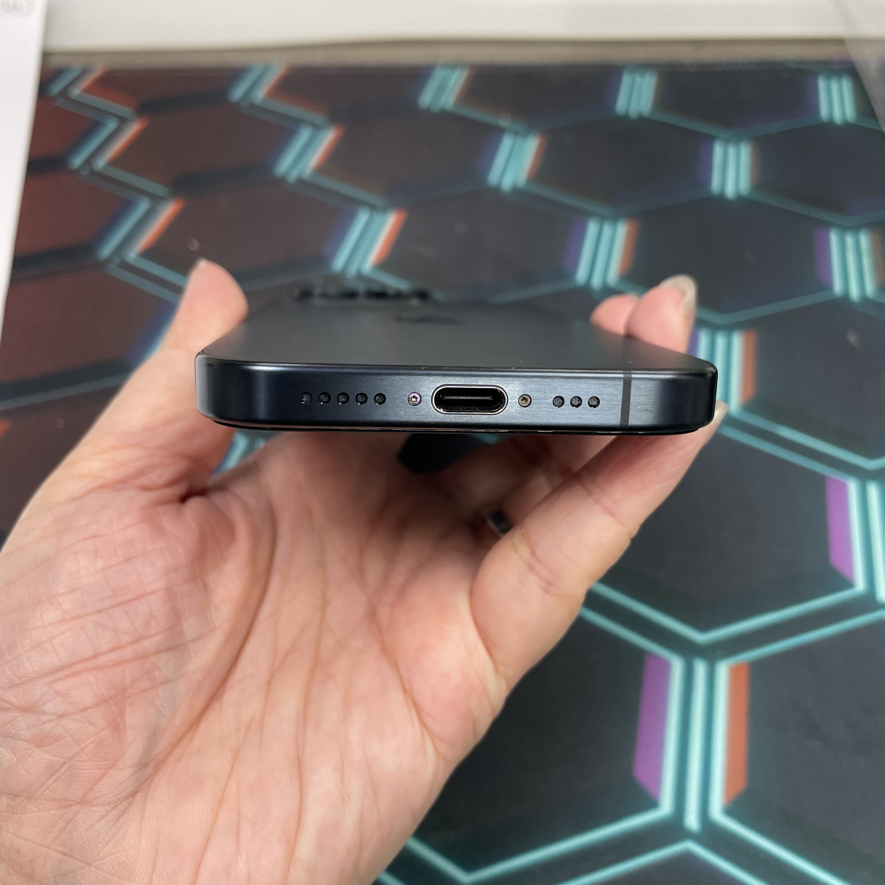 *7902 15 pro 完美機 1TB 電100 藍色 blue