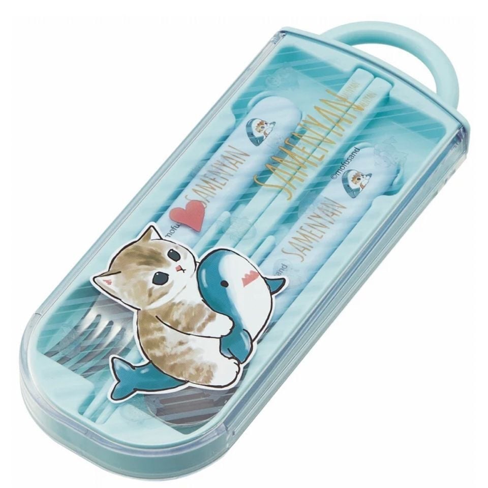 現貨🇯🇵Skater銀離子抗菌筷子連收納盒兒童餐具套裝