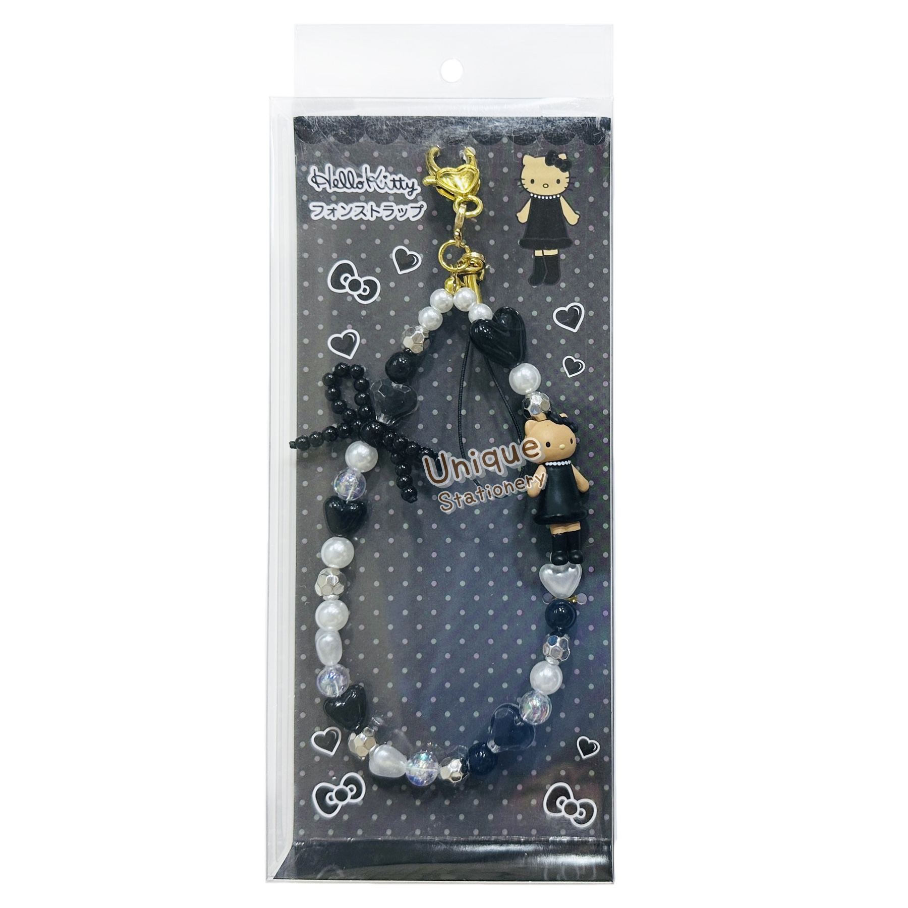 現貨｜Sanrio 長腿 Hello Kitty 日版 串珠 手機掛繩 (KT24-12)