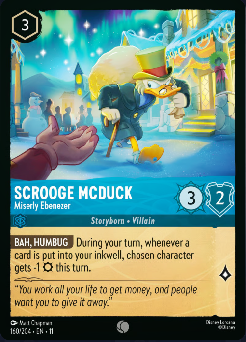 160/204 Scrooge McDuck - Miserly Ebenezer C