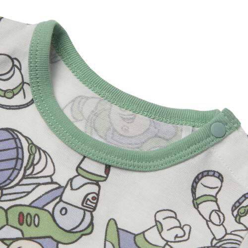 🇯🇵預訂 日本直送🇯🇵巴斯光年人物滿印純棉短袖包屁衣